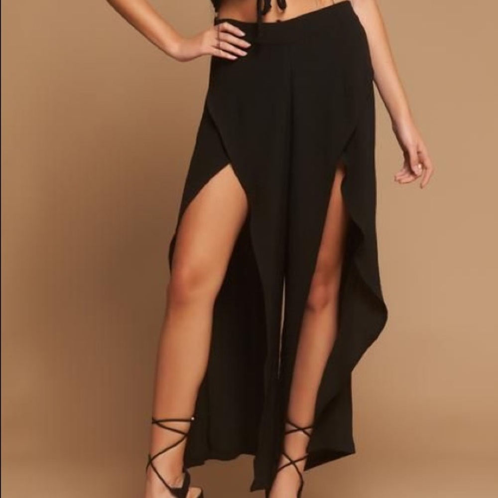 Double Slit New York Lounge Pant - 12th Tribe